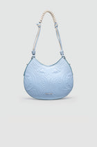 Okhtein Duo With Rope Handle - Sky Blue - Designer Handbag - Handbags 1