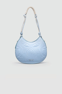 Okhtein Duo With Rope Handle - Sky Blue - Designer Handbag - Handbags 1