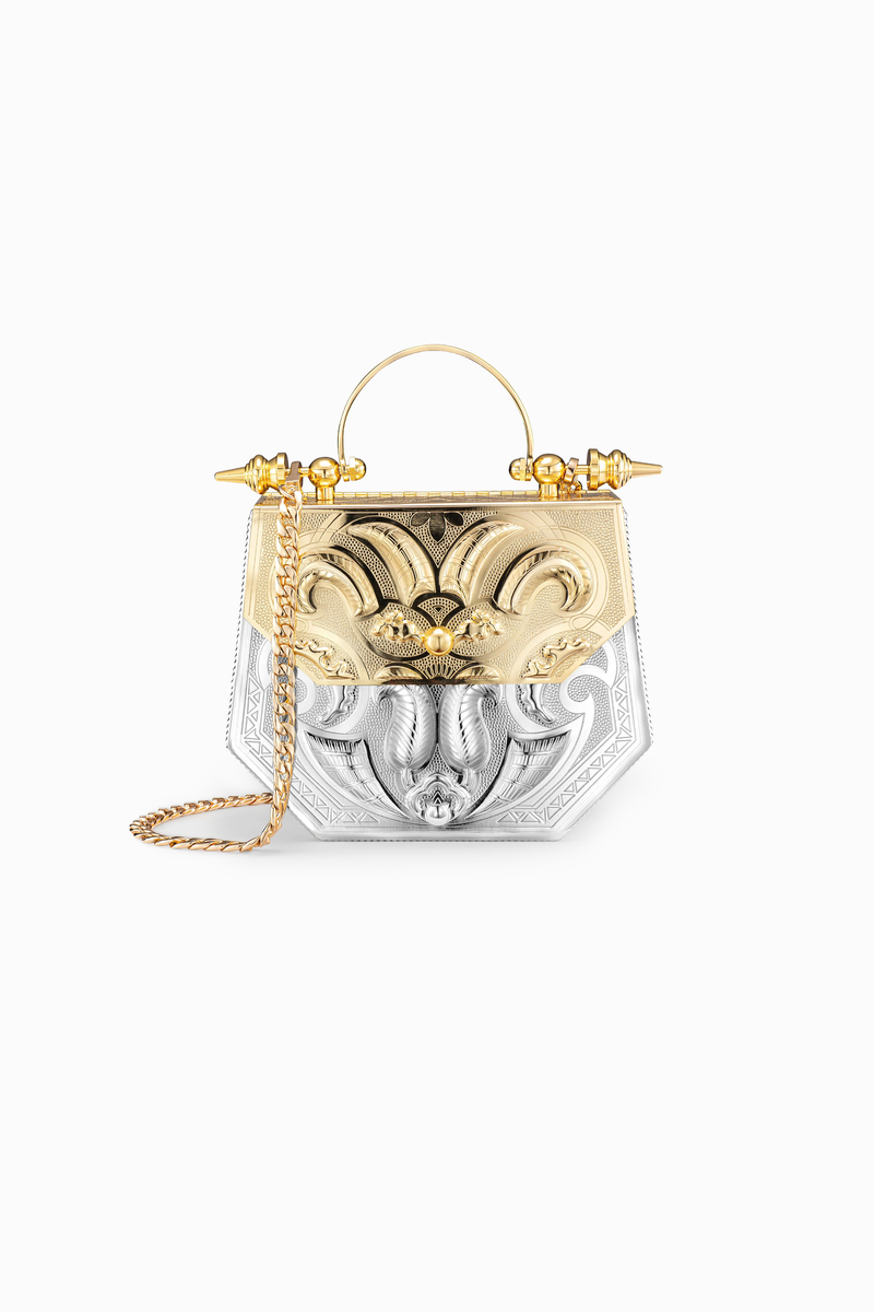 Palmette Hexagon Minaudiere