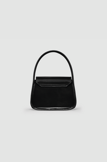 Okhtein Mini Feryel - Black Patent - Designer Mini Handbag - Handbags 3