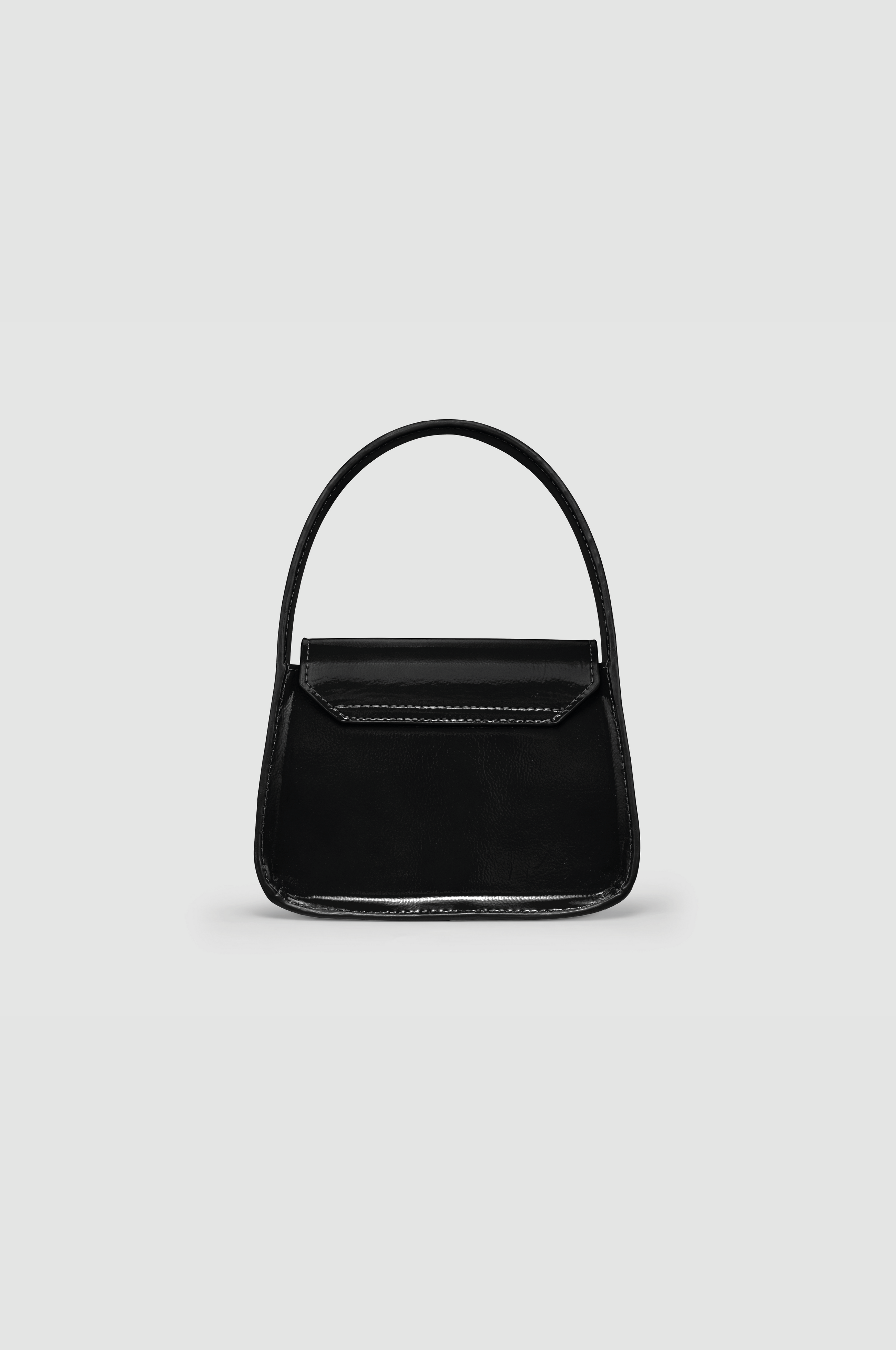 Okhtein Mini Feryel - Black Patent - Designer Mini Handbag - Handbags 3