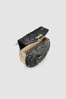 Oak on Engraved Brass