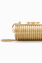 Striped Felucca Clutch