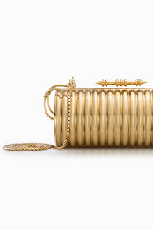 Striped Felucca Clutch