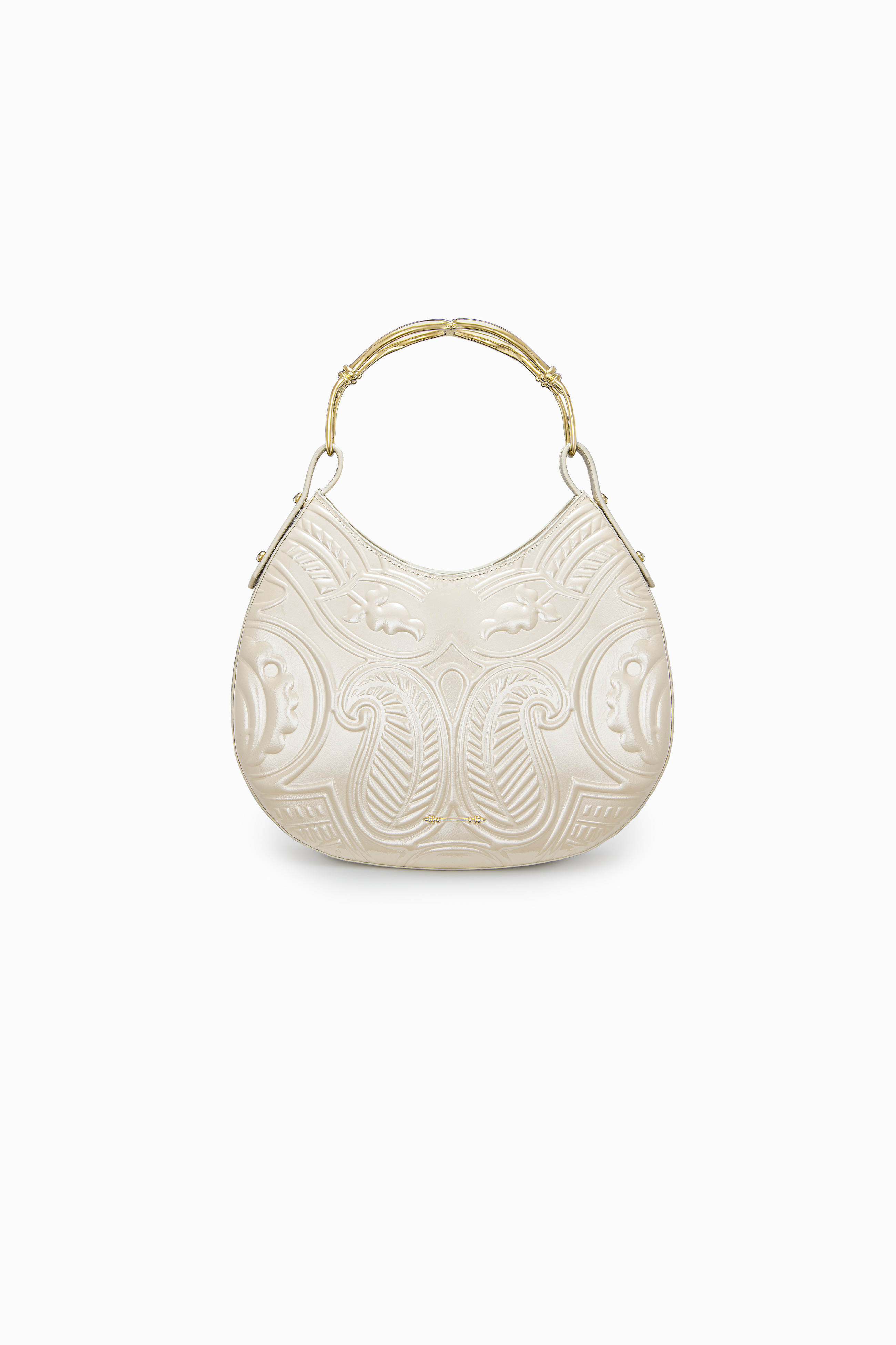 حقيبة Duo Top Handle Embossed