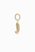 Brass Palmette Charm