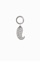 Brass Palmette Charm