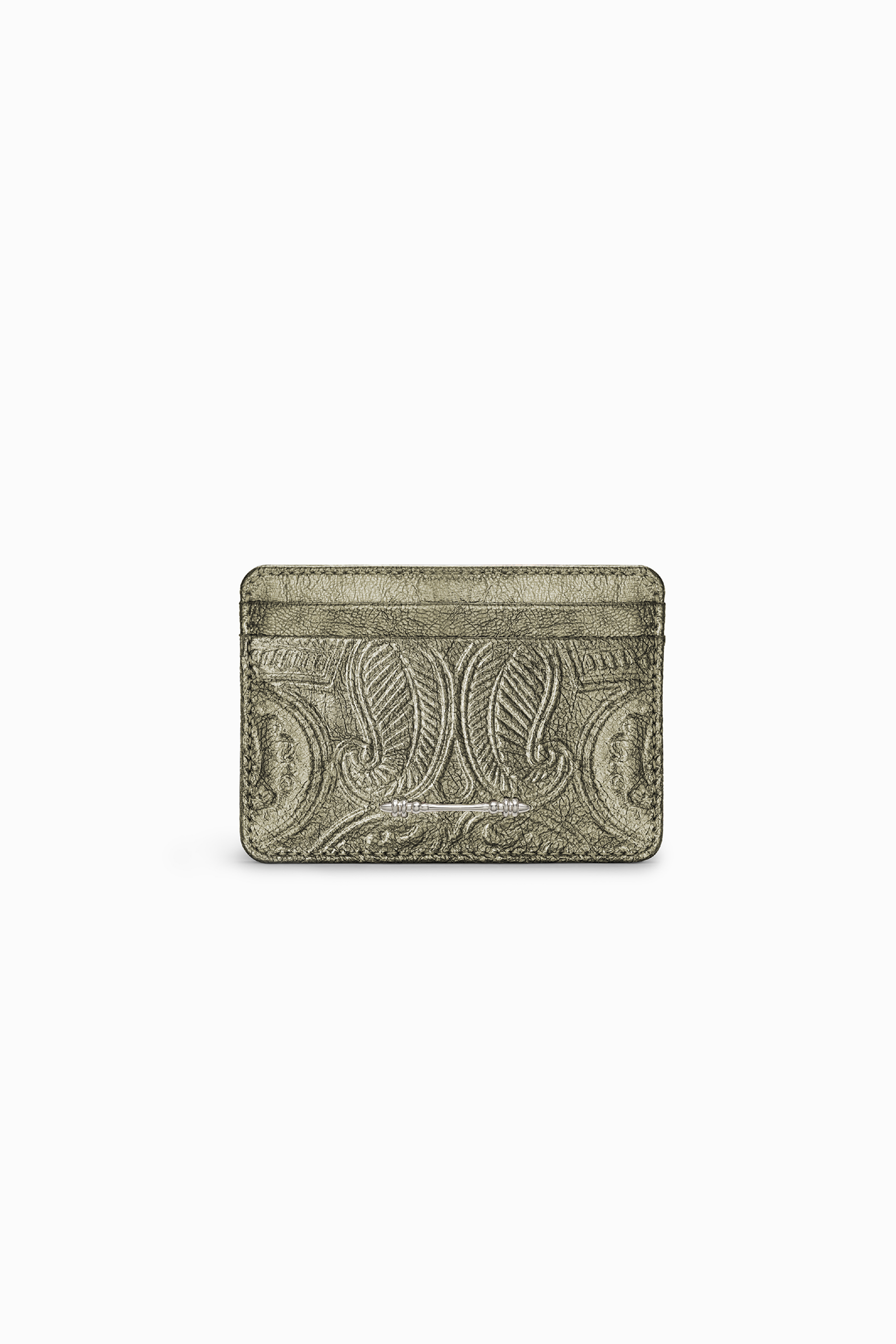 حافظة بطاقات embossed
