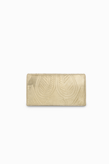 Embossed Pochette with Lock