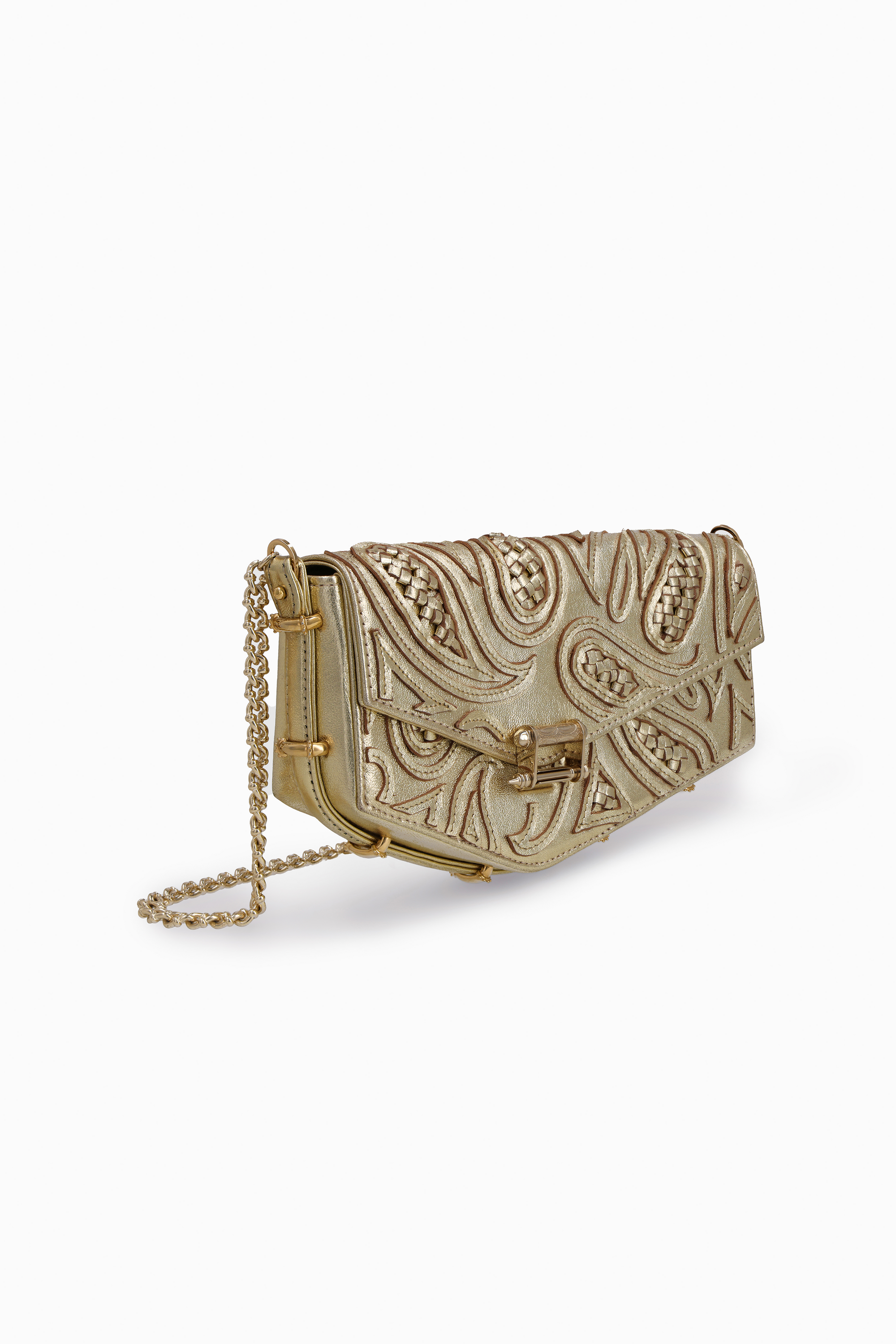 Elongated Asymmetrical Pouch