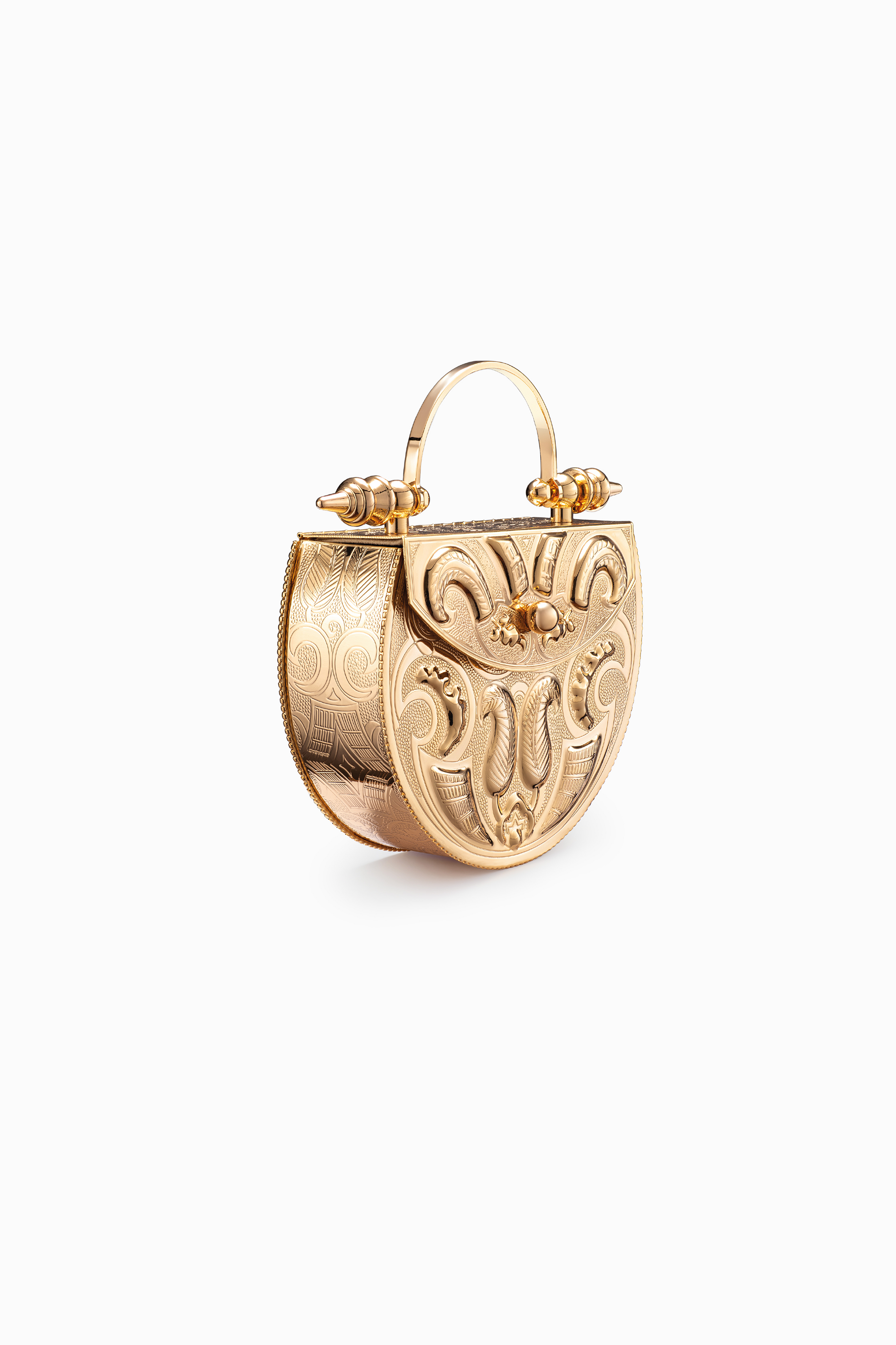 Palmette Oval Minaudiere