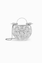 حقيبة Palmette Oval Minaudiere