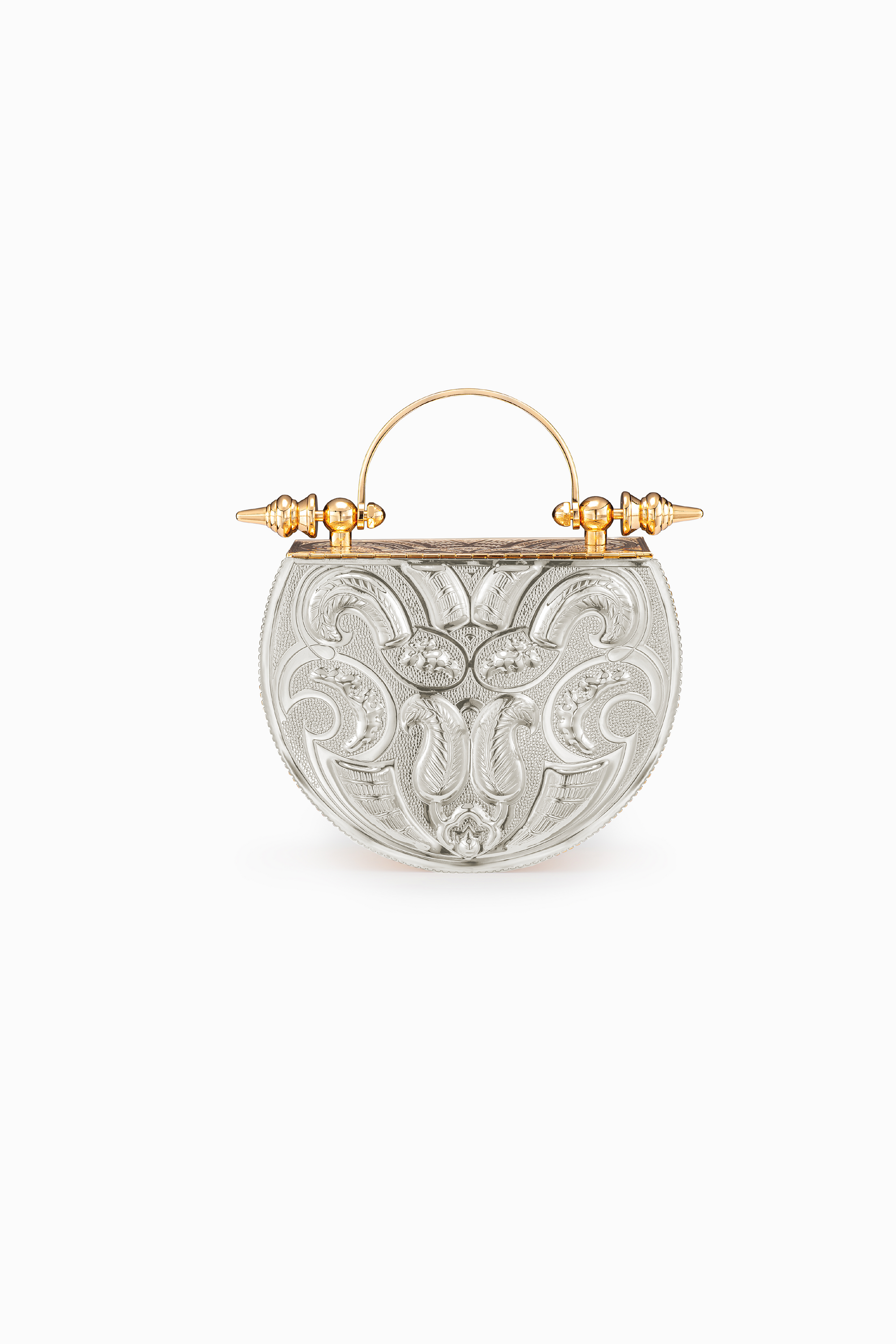 Palmette Oval Minaudiere