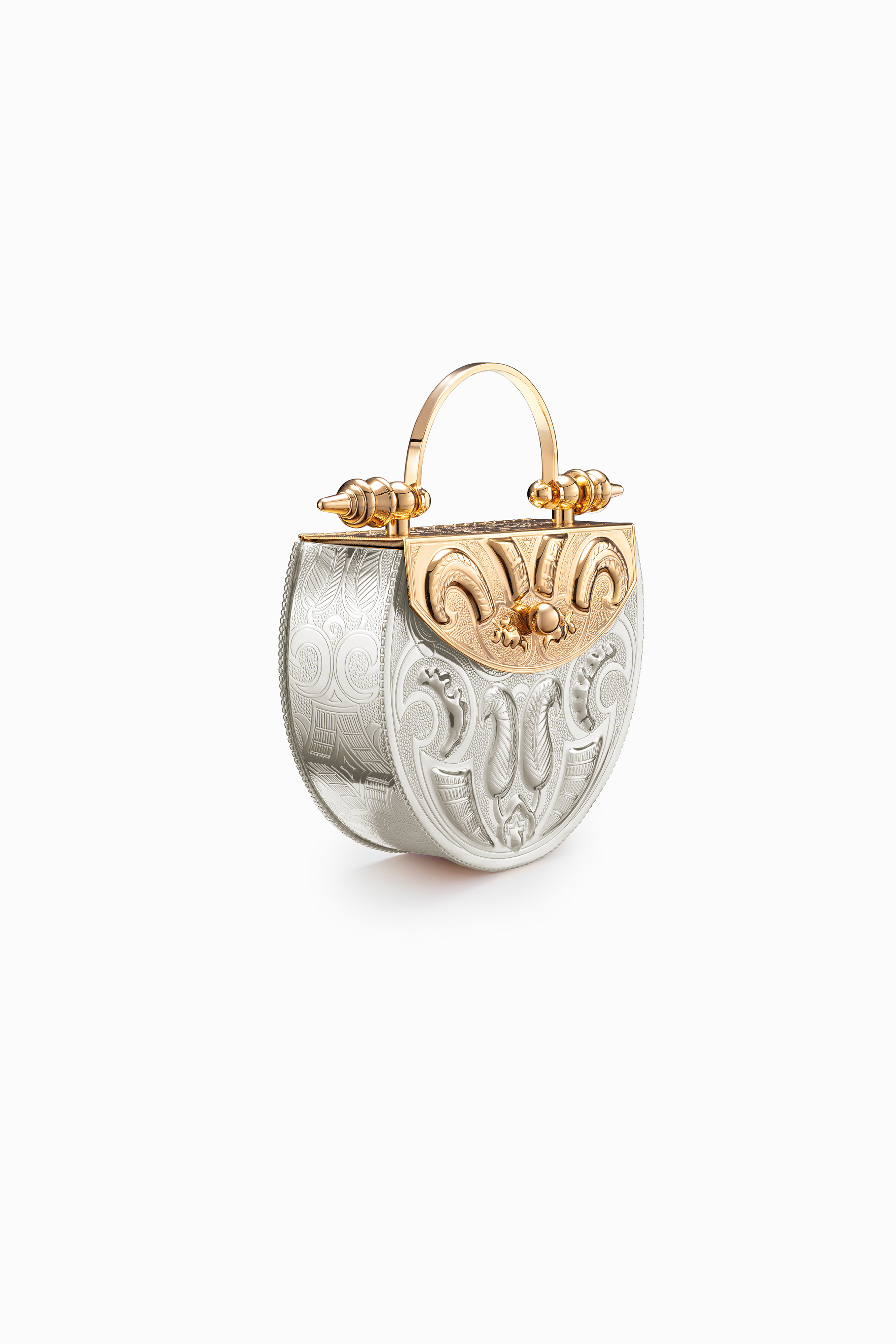 Palmette Oval Minaudiere