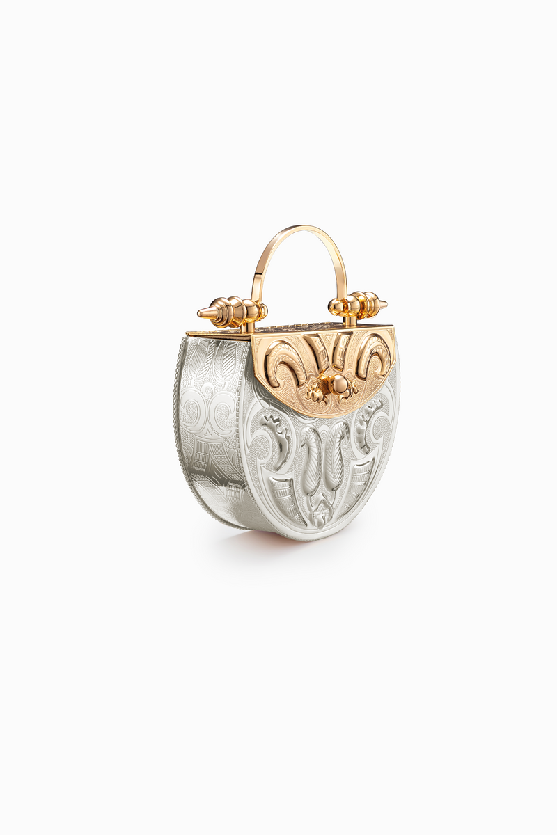 Palmette Oval Minaudiere