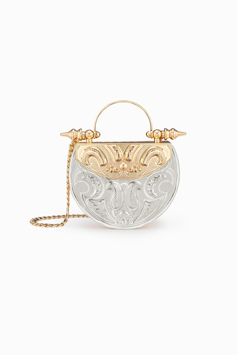Palmette Oval Minaudiere