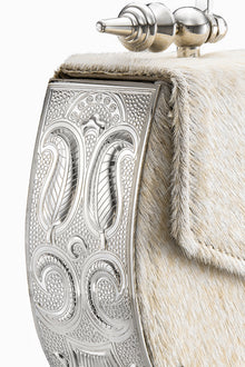 Oak on Engraved Brass