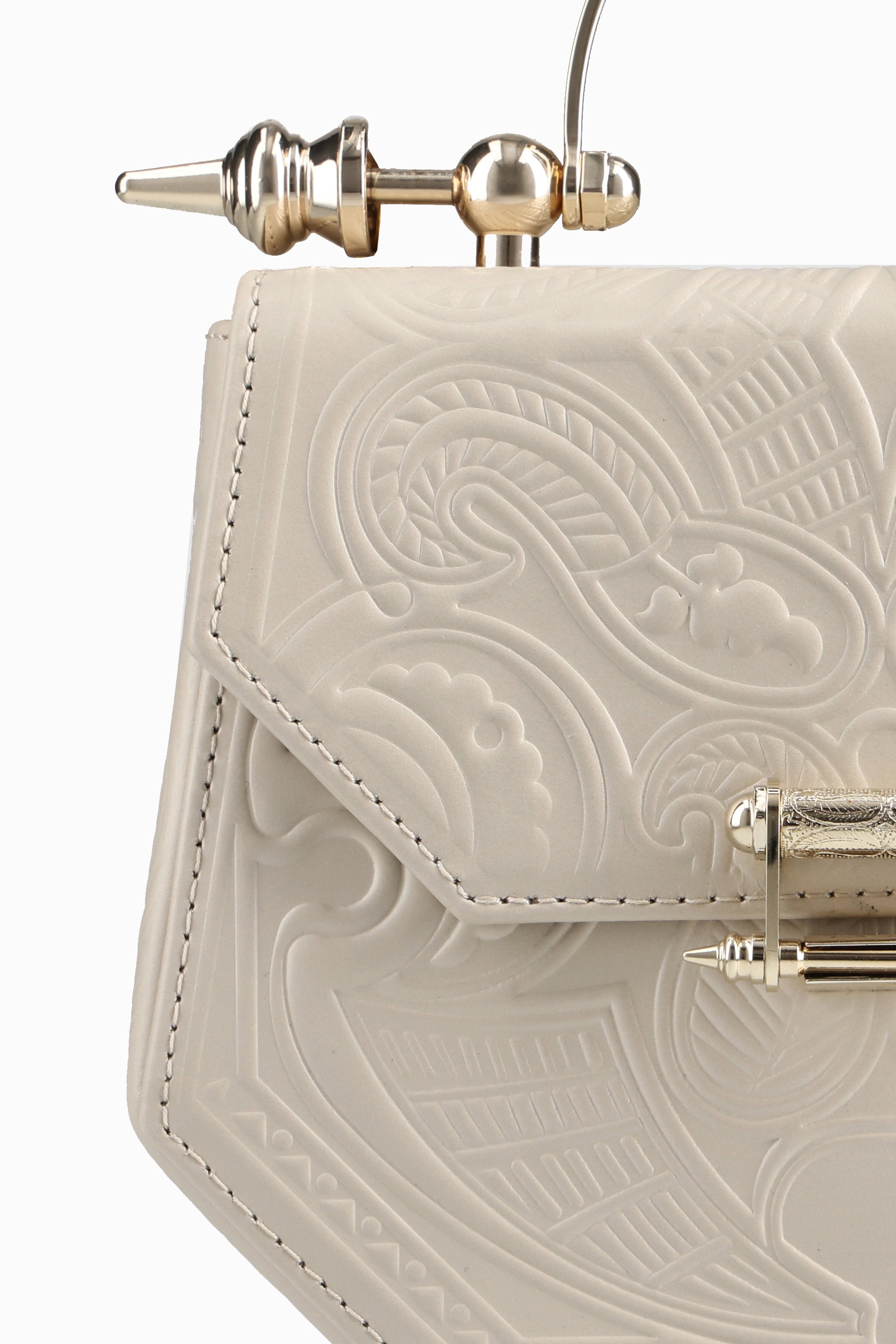 Embossed Leather Pine