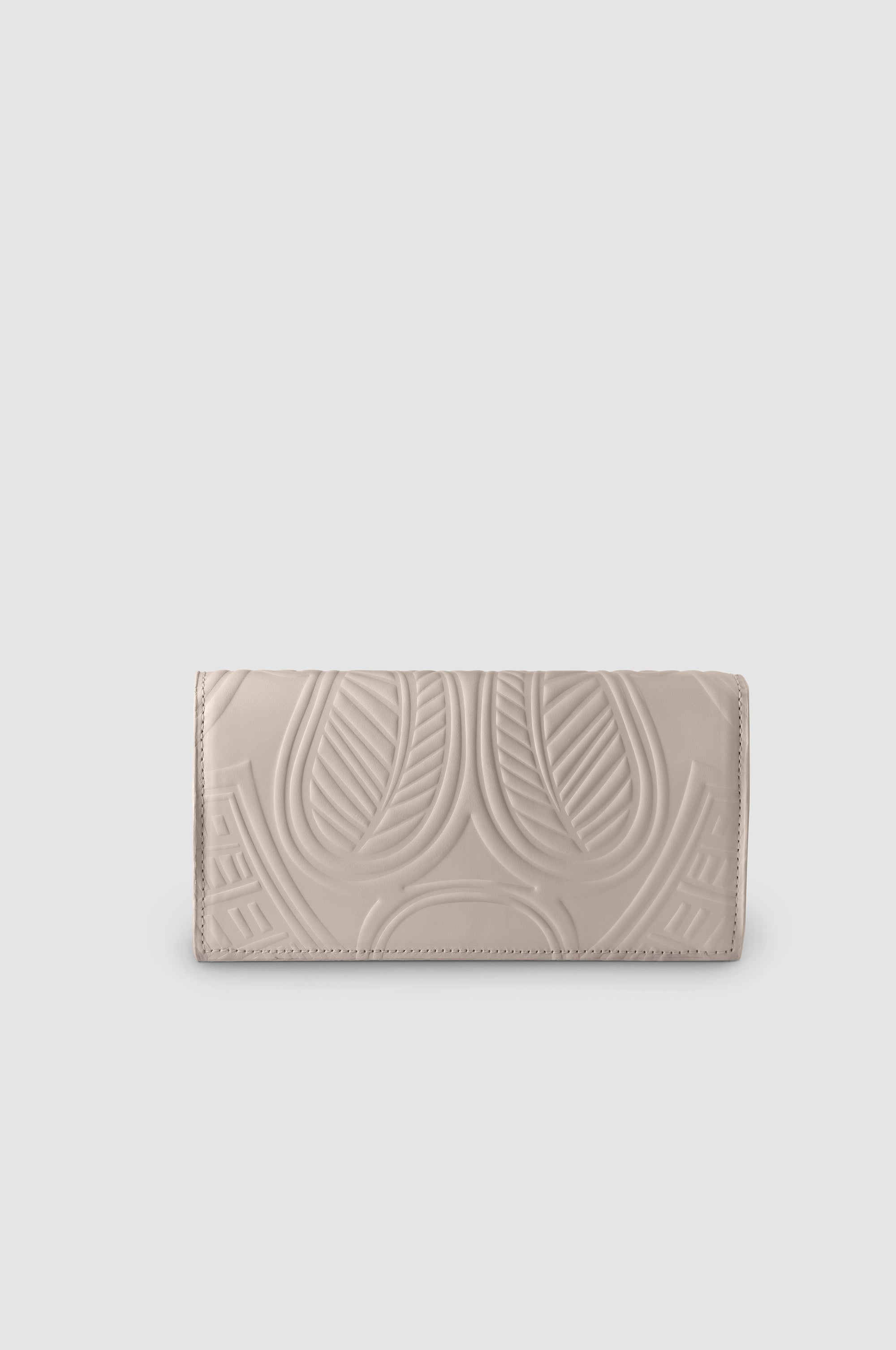 Embossed Pochette with Lock