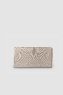 Embossed Pochette with Lock