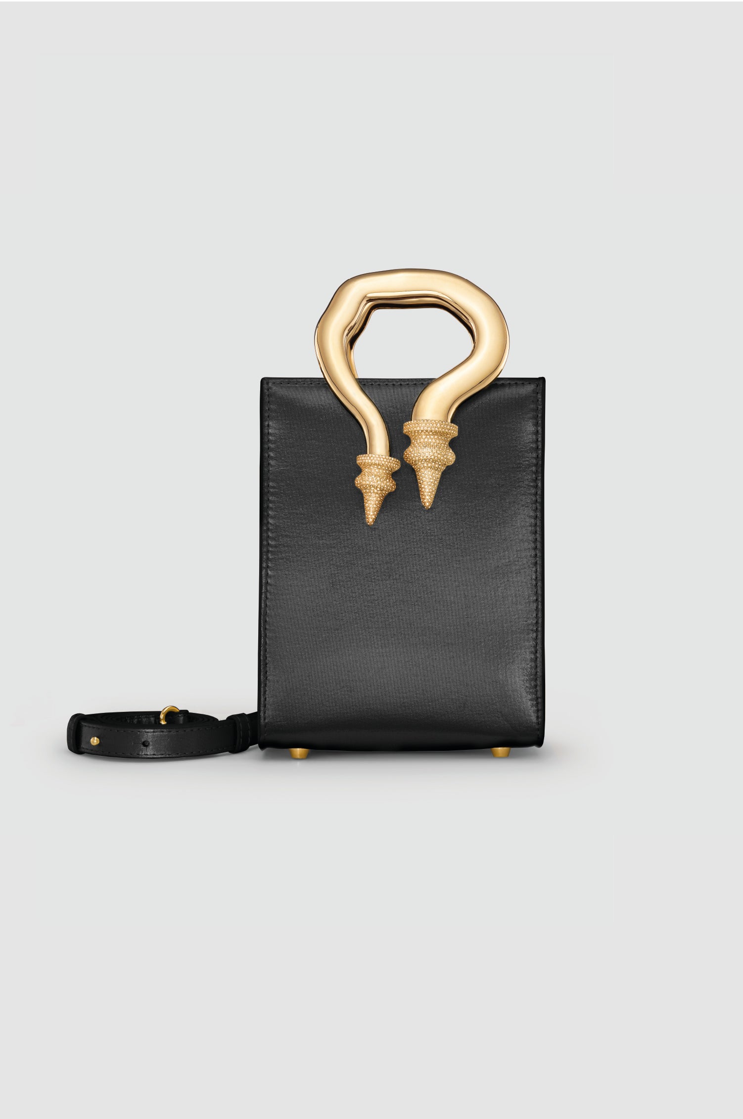 Encrusted Malleable Mini Shopper