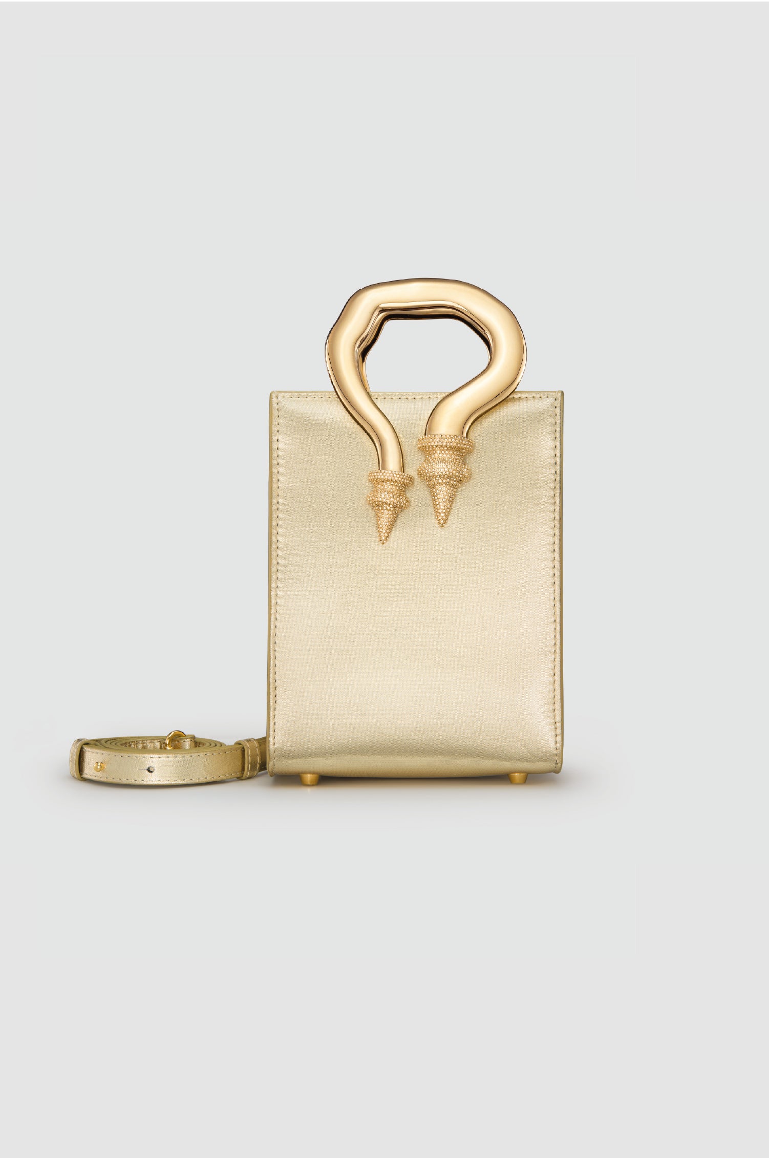 Encrusted Malleable Mini Shopper