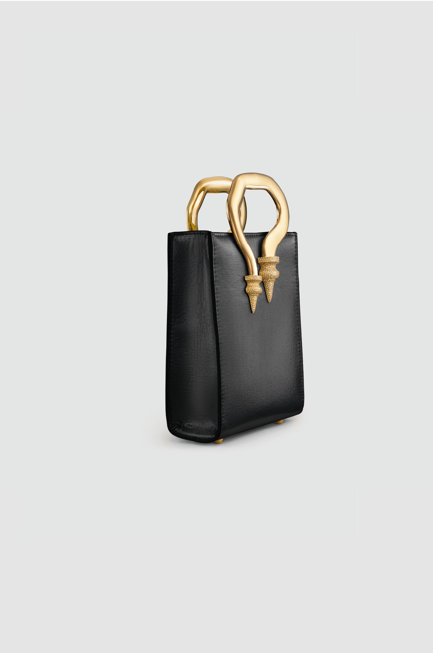 Encrusted Malleable Mini Shopper