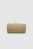 Okhtein Soiree Clutch - Crystal Gold - Designer Clutch - Clutch Bags 6
