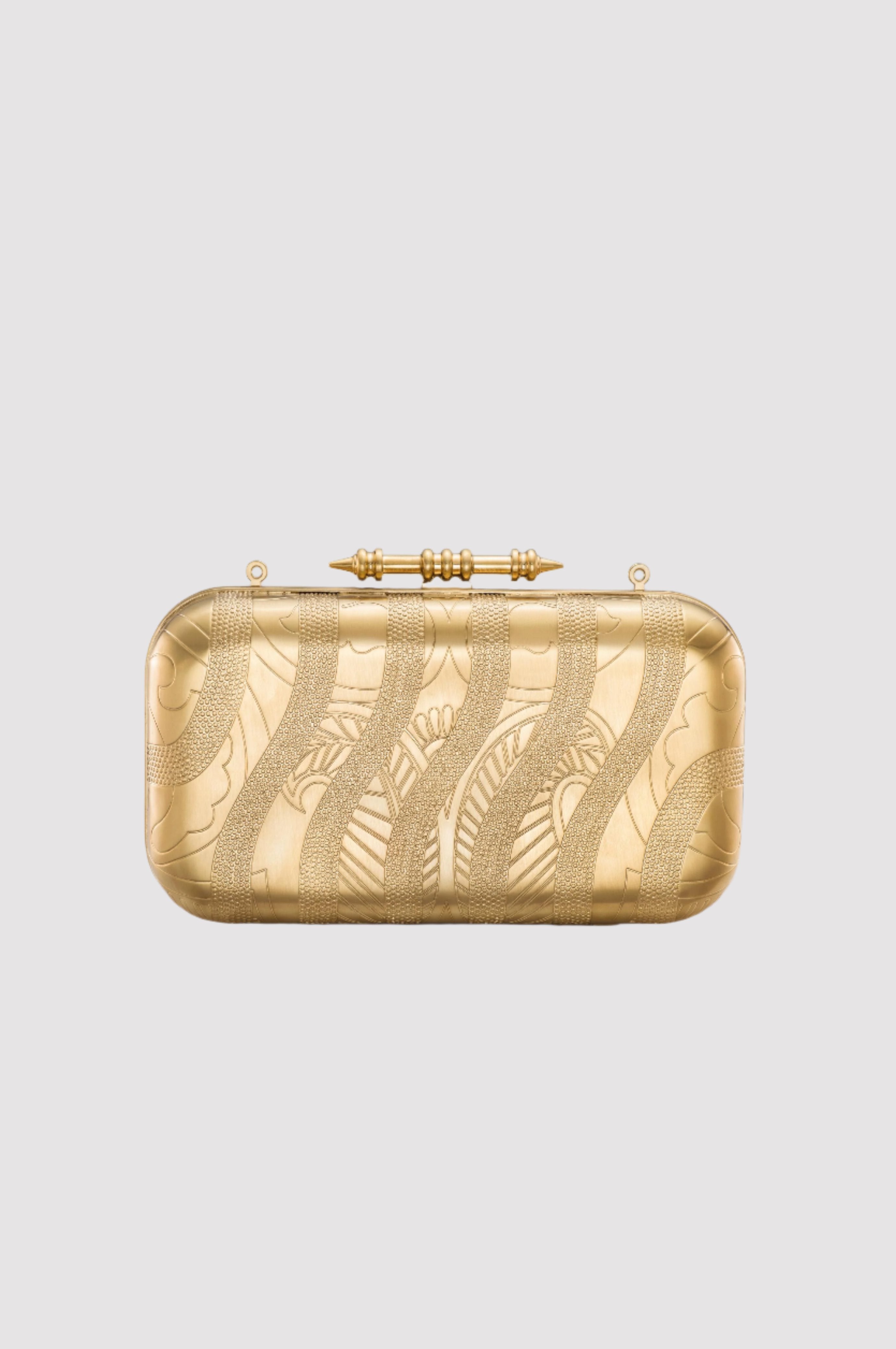 Engraved Sahra Clutch