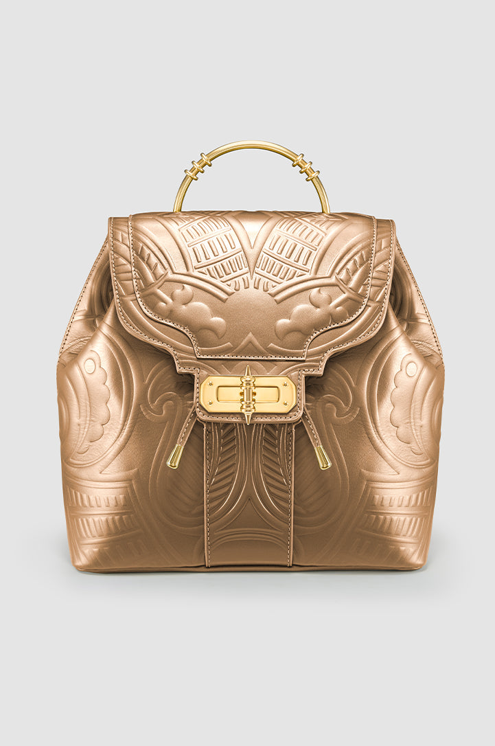 Akima Embossed Backpack