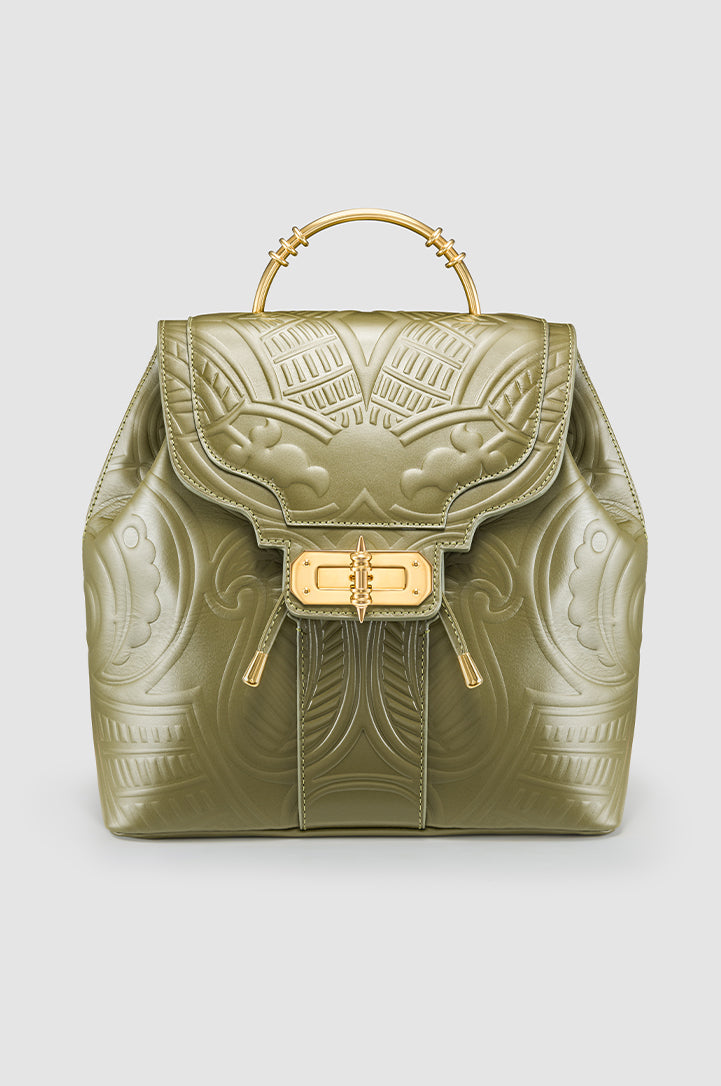 Akima Embossed Backpack