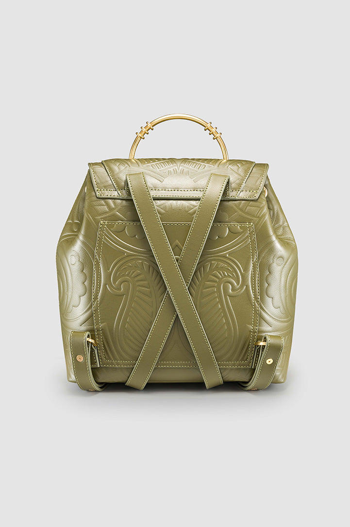 Akima Embossed Backpack