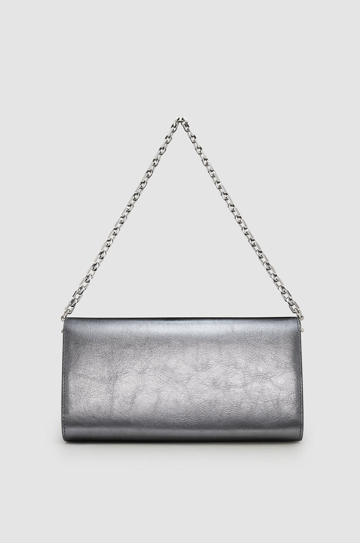 Okhtein Wallet On Brass - Metallic Dark Silver - Designer Wallet - Wallets 3