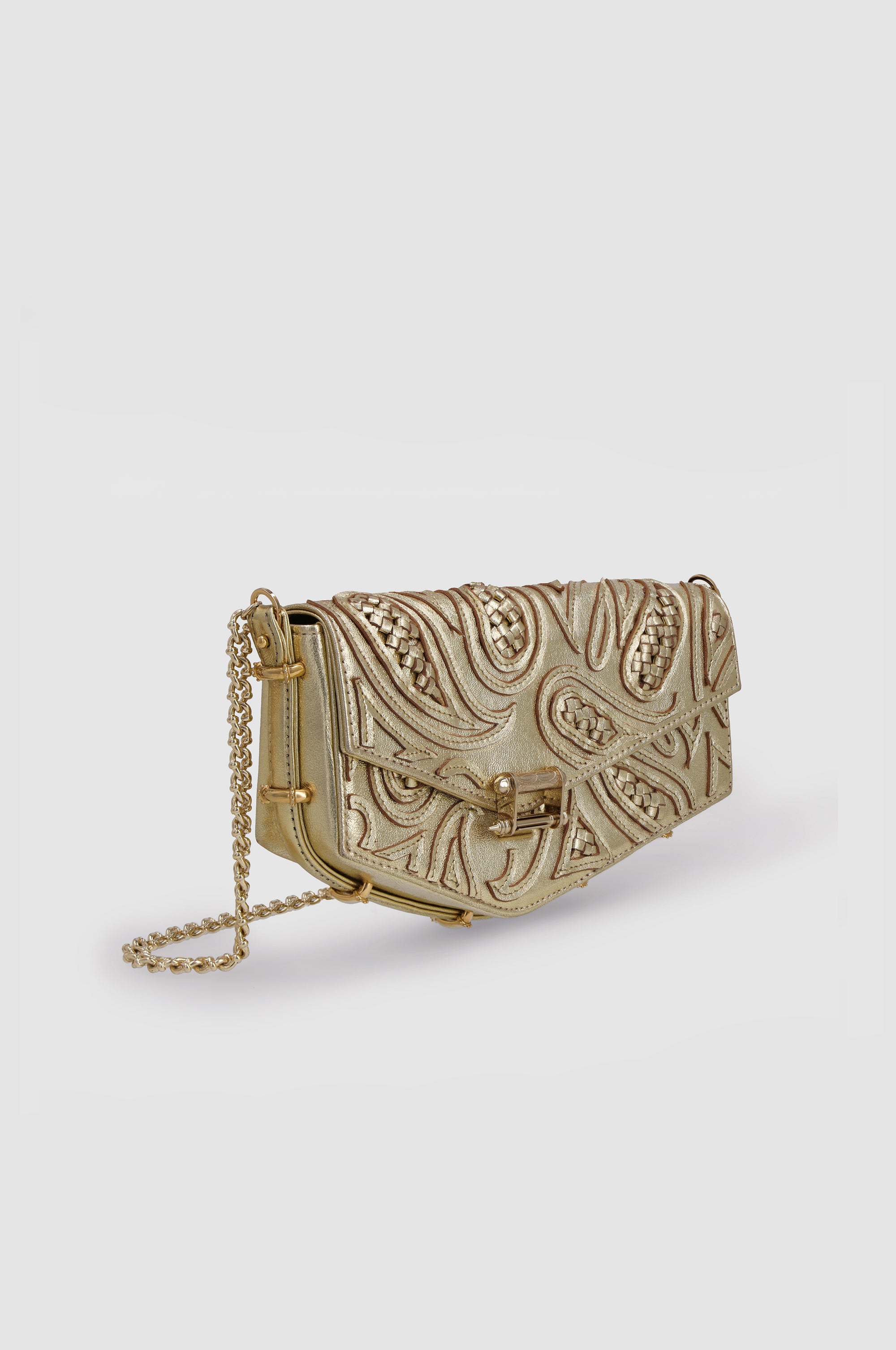 Elongated Asymmetrical Pouch