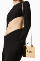 Mahogany On Striped Brass