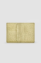 Okhtein Travel Set - Gold Ostrich - Designer Travel Set - Travel Pouches 5