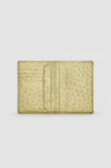 Okhtein Travel Set - Gold Ostrich - Designer Travel Set - Travel Pouches 5