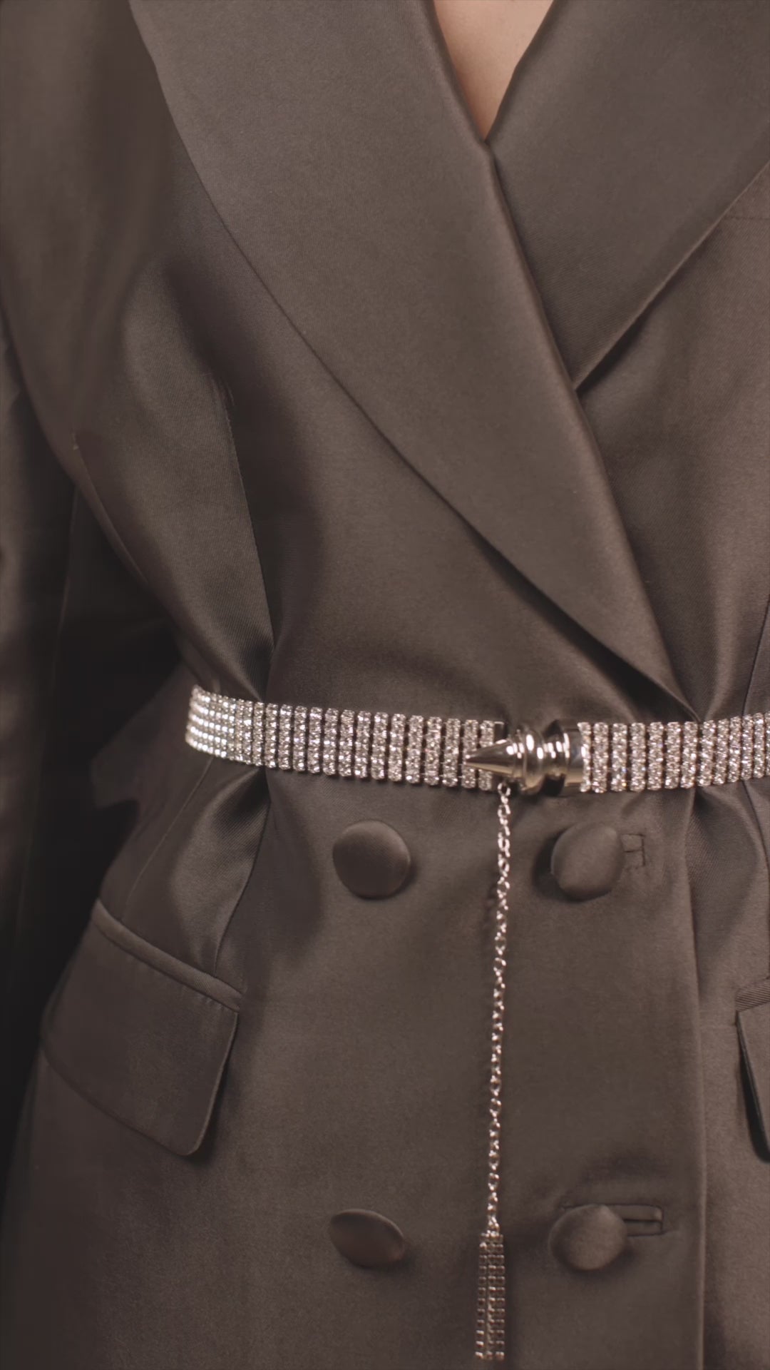 Okhtein Cupchain Belt - Silver - Designer Belt - Belts 2