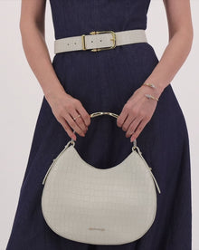 Okhtein Duo Top Handle - Gris - Designer Handbag - Handbags 3