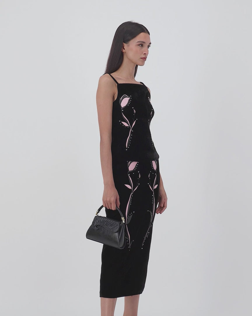 Okhtein Mini Yasmine Bag - Pink - Designer Mini Handbag - Handbags 2