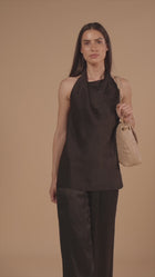 Okhtein Lotus Shoulder Bag - Cipria - Designer Shoulder Bag - Shoulder Bags 2