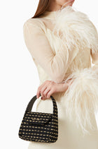 Okhtein Mini Feryel - Black / Gold - Designer Mini Handbag - Handbags 4