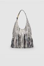 Okhtein Mini Shali - Black & Ivory - Designer Handbag