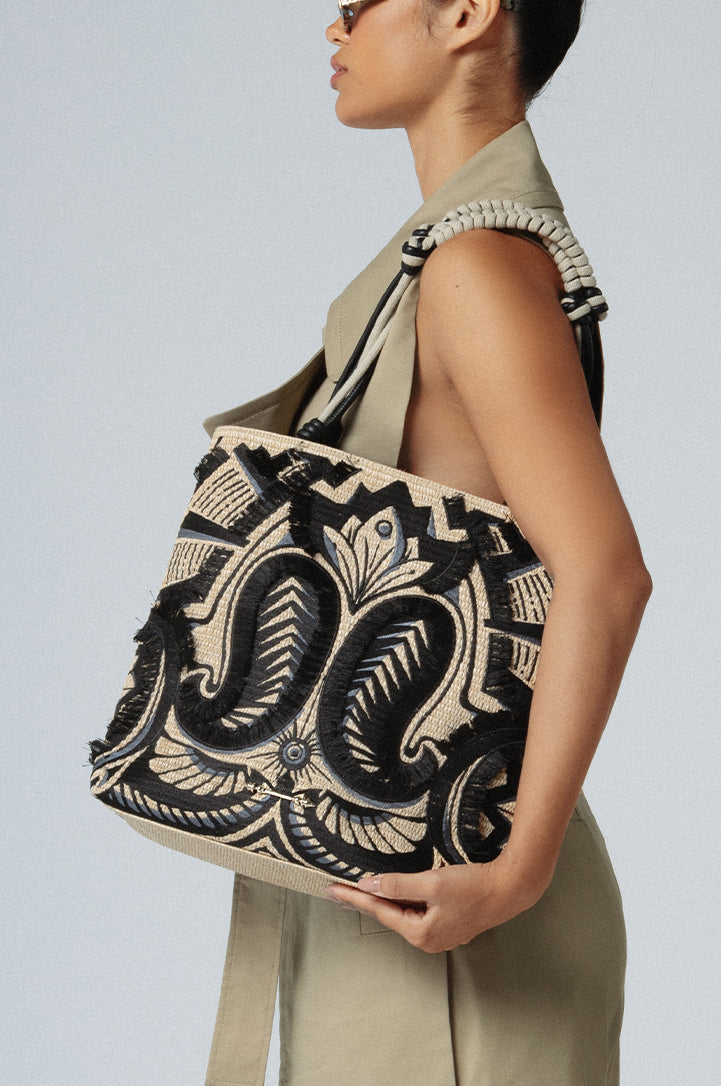 Fatima Embroidered Tote