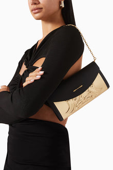 Okhtein Wallet On Brass - Black Plain - Designer Wallet - Wallets 2