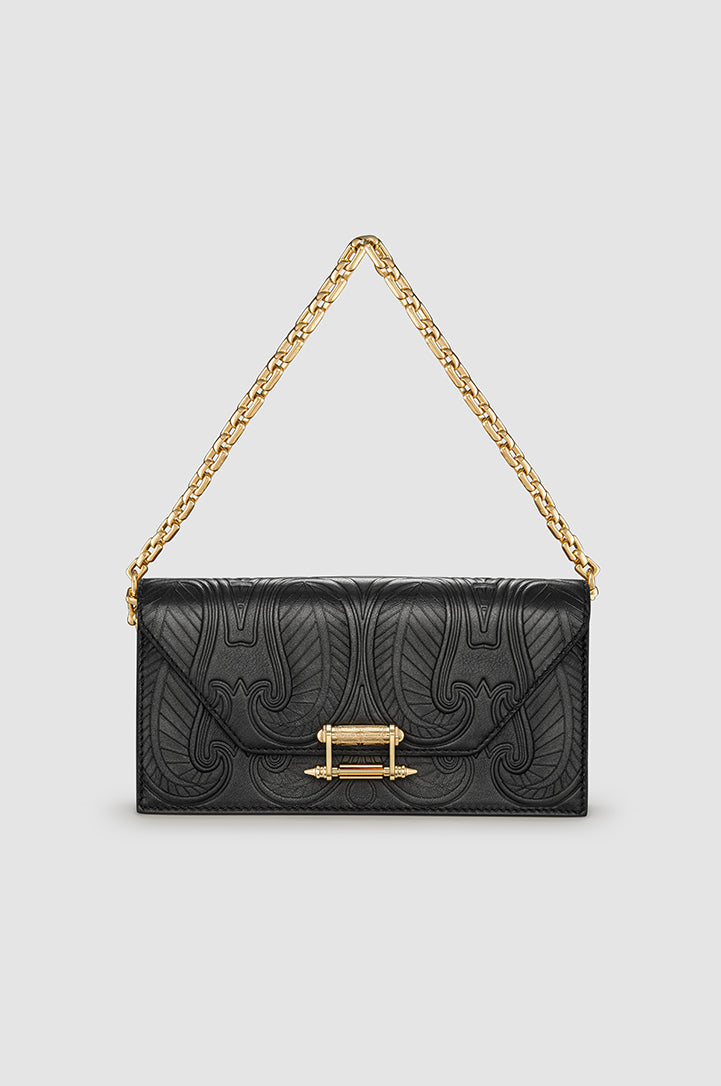 Palmette Embossed Pochette