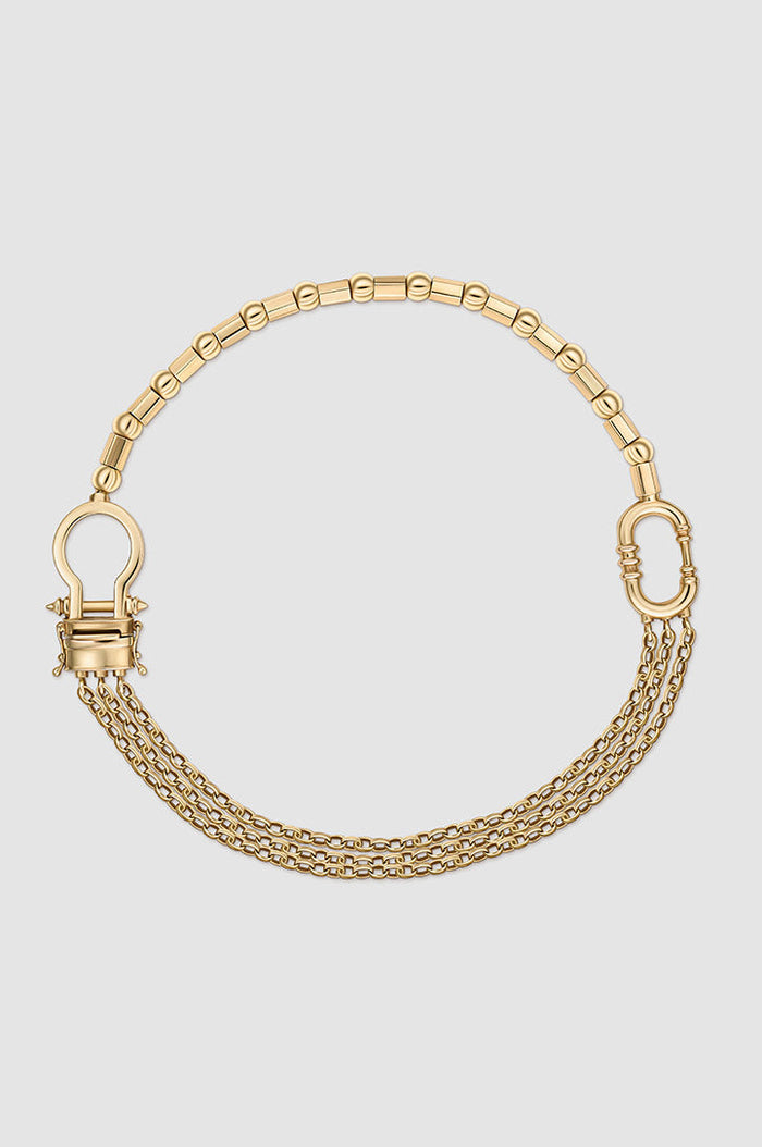 Okhtein Bond Necklace - 18k Gold - Designer Necklace - Necklaces 1