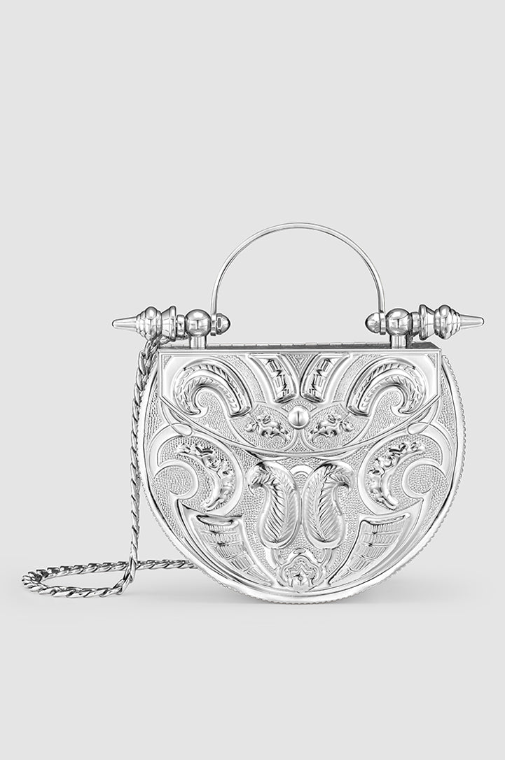 Palmette Oval Minaudière