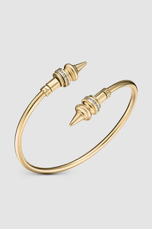 Okhtein Diamond Border Cone - 18k Gold and Diamonds - Designer Bracelet - Bracelets 3